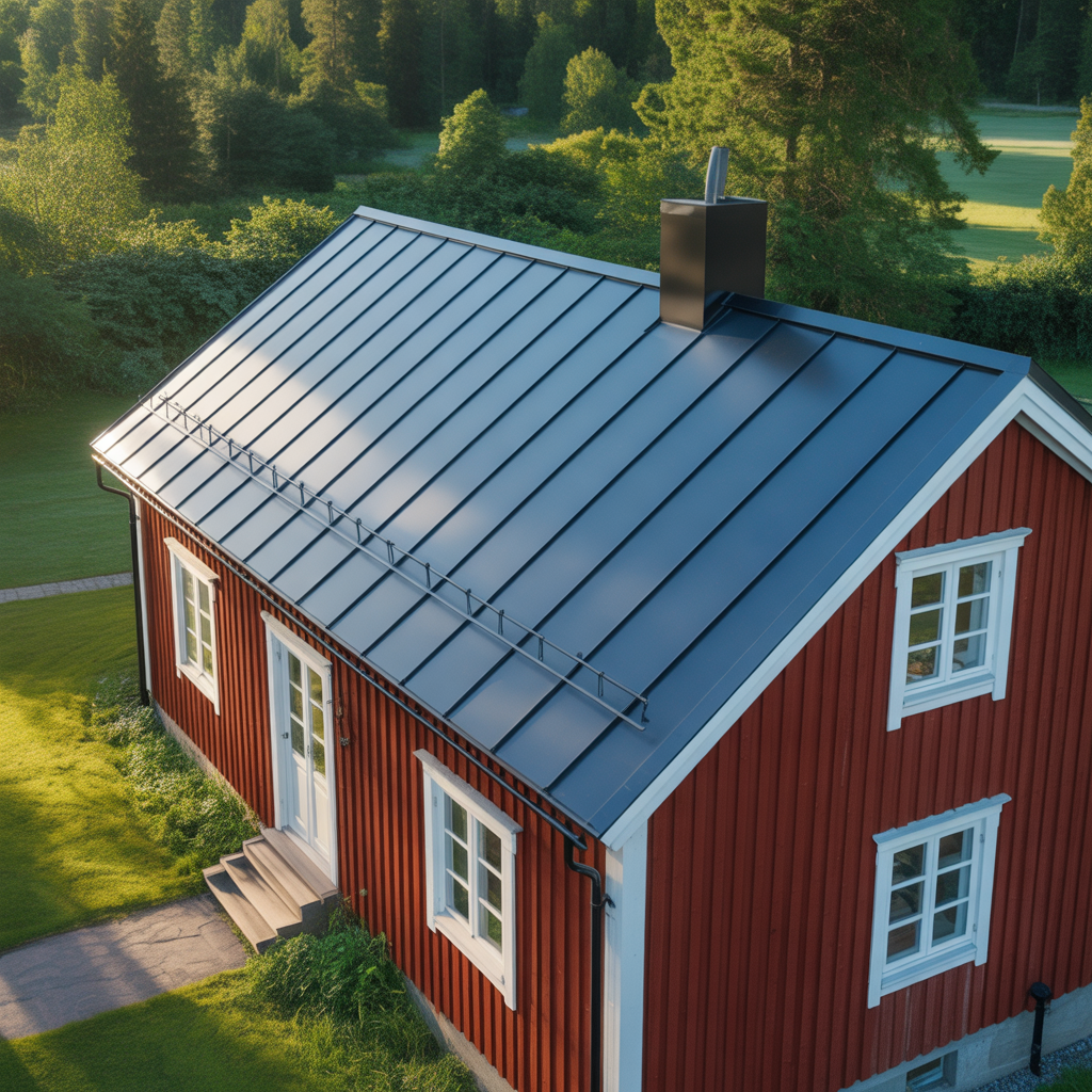 8.Fordelar med ett falsat plattak for svenska hus