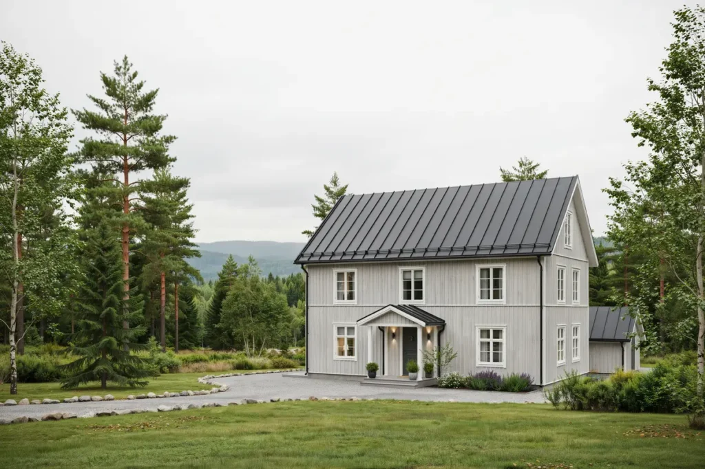 takrenovering med r spontsbyte p villa i kallfors j rna
